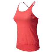 New Balance Strappy Cami Sorbet Pink Heather I15g5657
